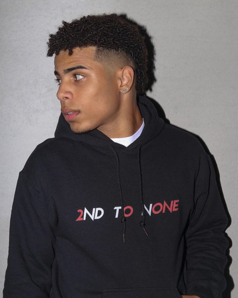 2ND TO NONE HOODIE - BLACK