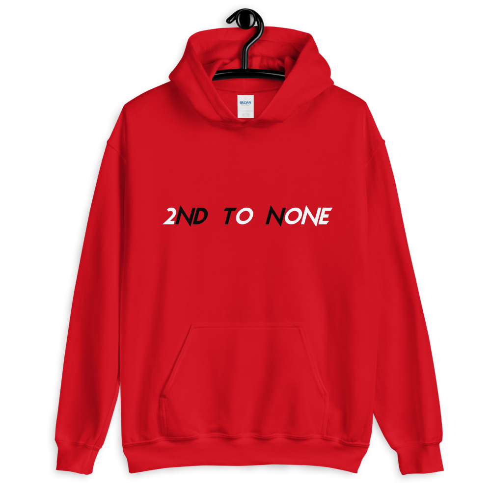 2ND TO NONE LOGO HOODIE - RED