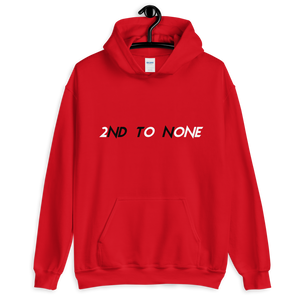 2ND TO NONE LOGO HOODIE - RED