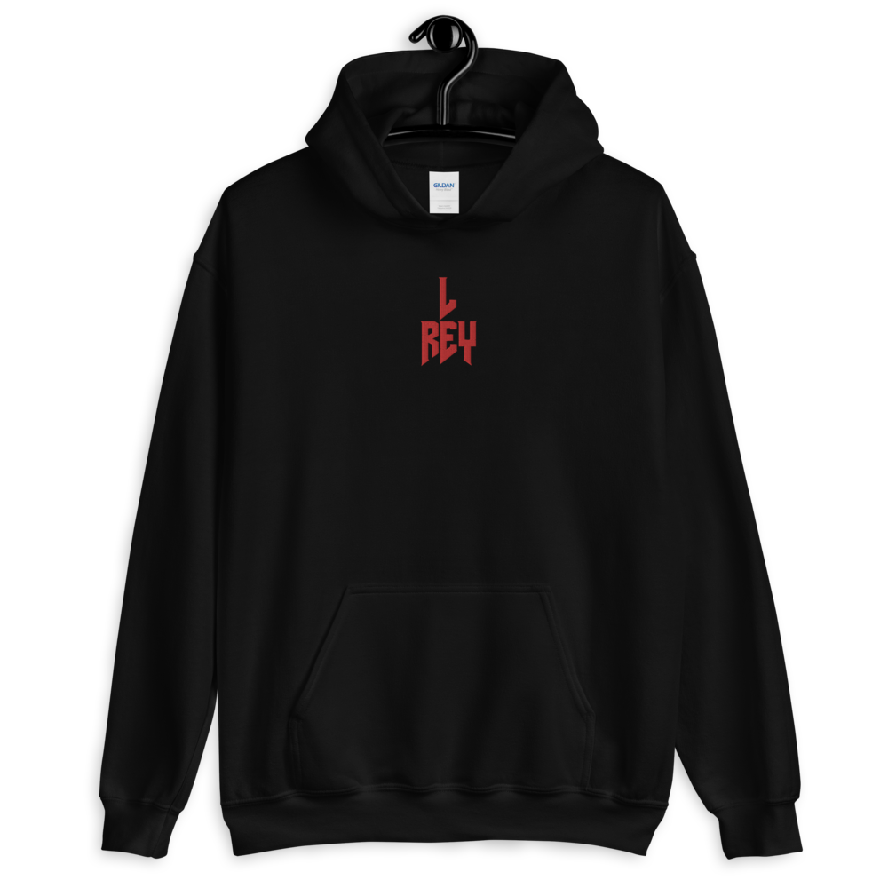 L REY LOGO HOODIE