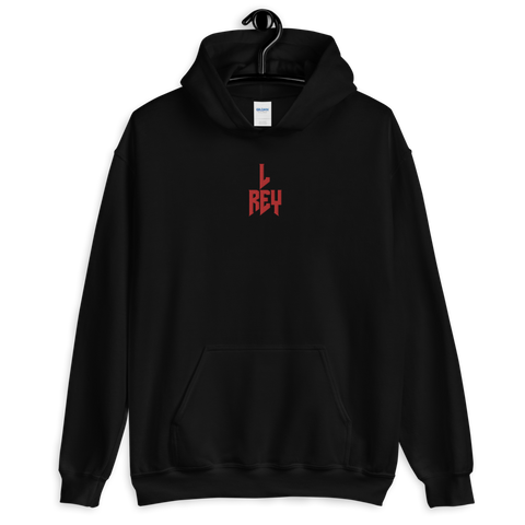 L REY LOGO HOODIE